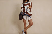 Load image into Gallery viewer, Color Block Sweater
