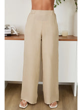 Load image into Gallery viewer, Flat Front Linen Pant
