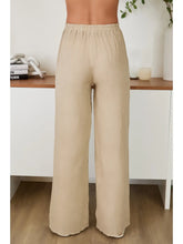 Load image into Gallery viewer, Flat Front Linen Pant
