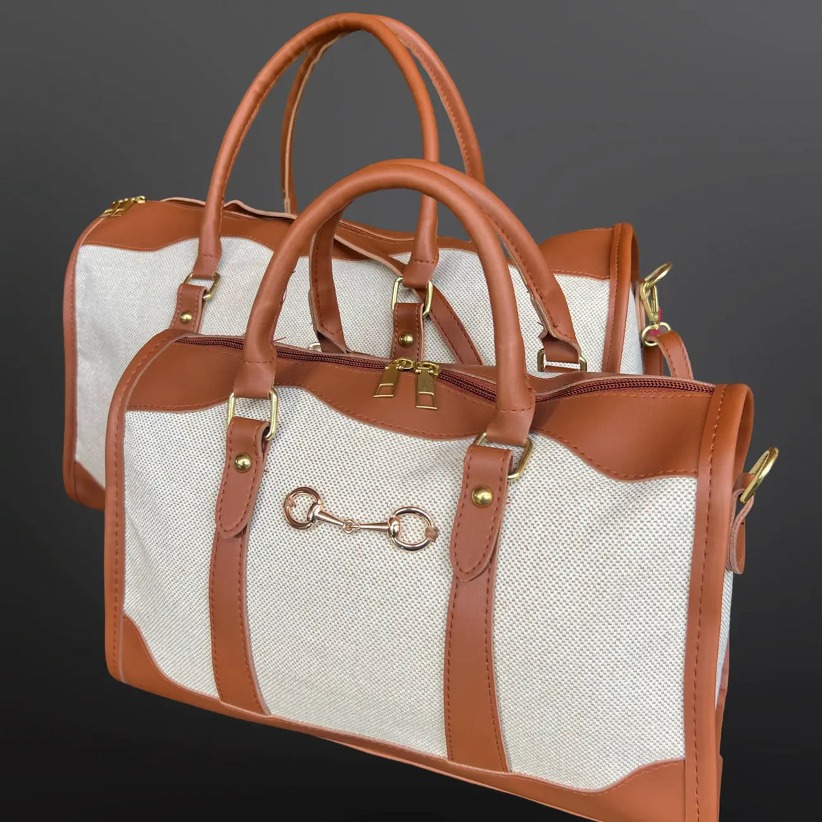 Canvas Duffle Hand Bag