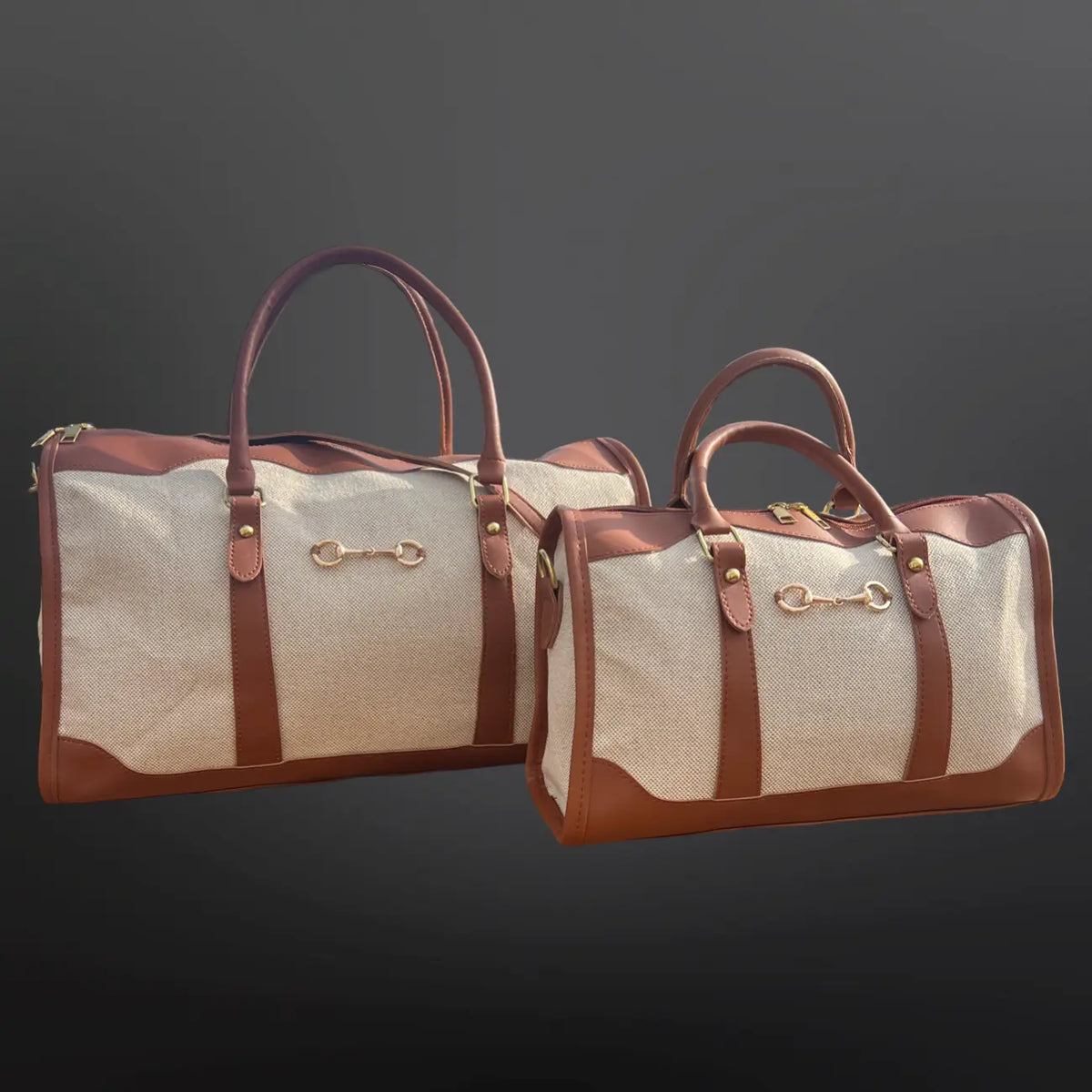 Canvas Duffle Hand Bag