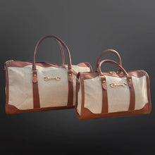 Load image into Gallery viewer, Canvas Duffle Hand Bag
