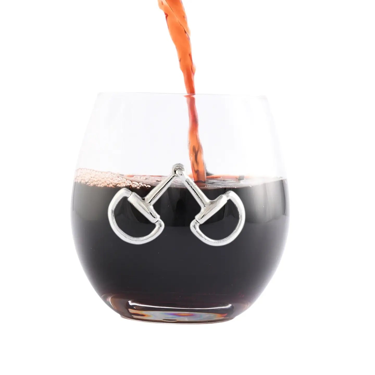 Equestrian Stemless Wine Glass