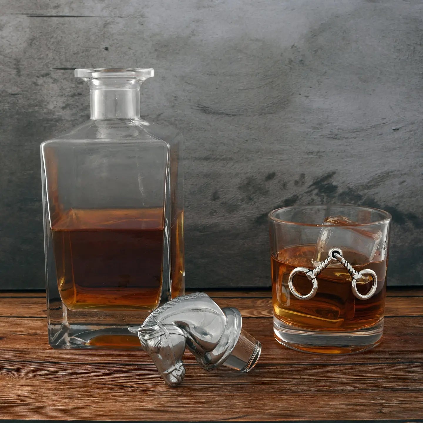 Equestrian Decanter Set