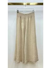 Load image into Gallery viewer, Smocked Waist Palazzo Pant
