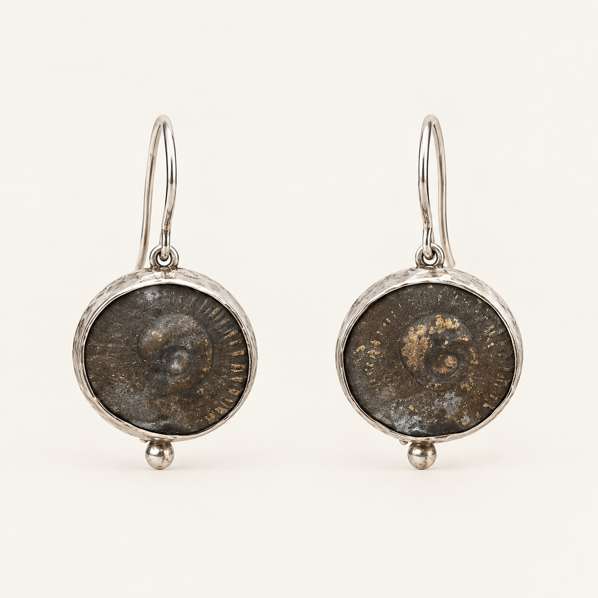 Atelier Ancient Coin Drop Earrings