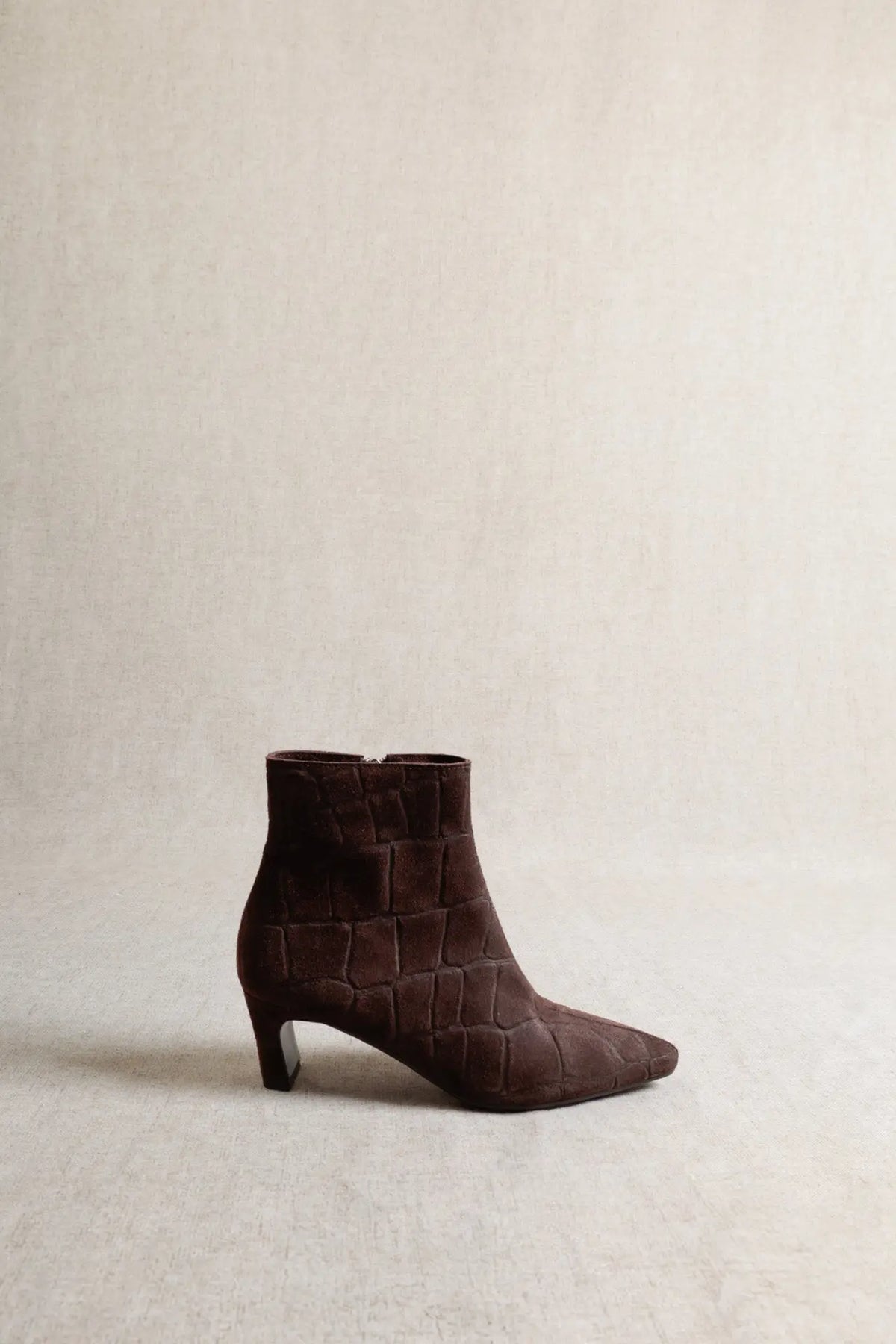 Dina Chocolate Suede Boot