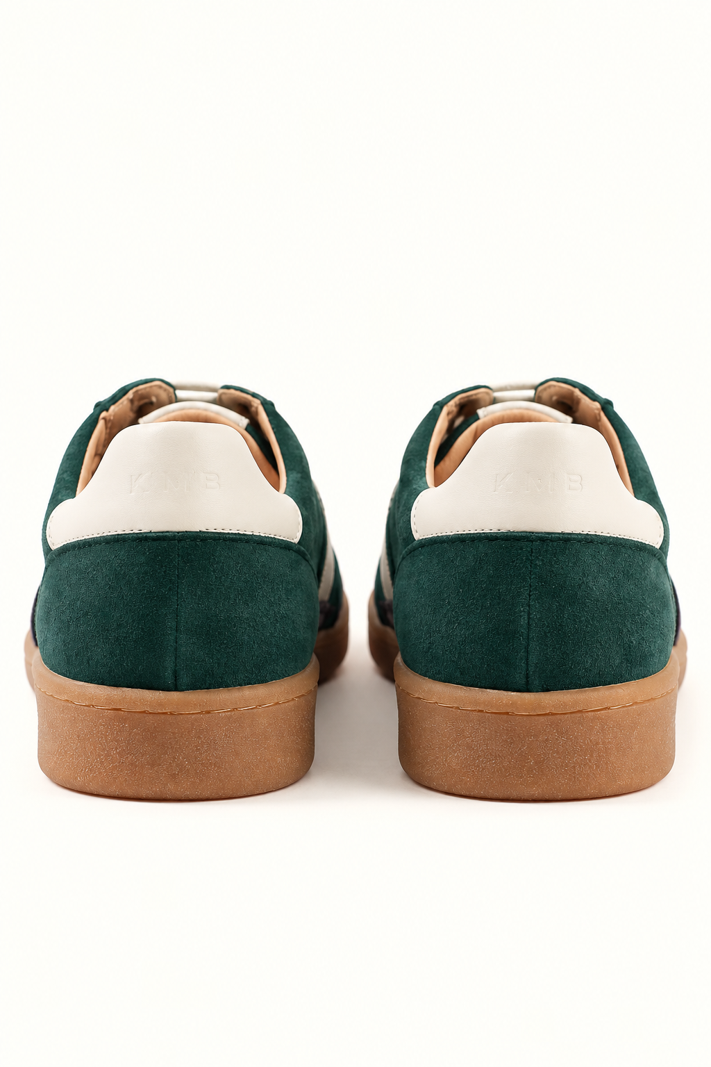 Marian Green – Lace-Up Leather Sneakers