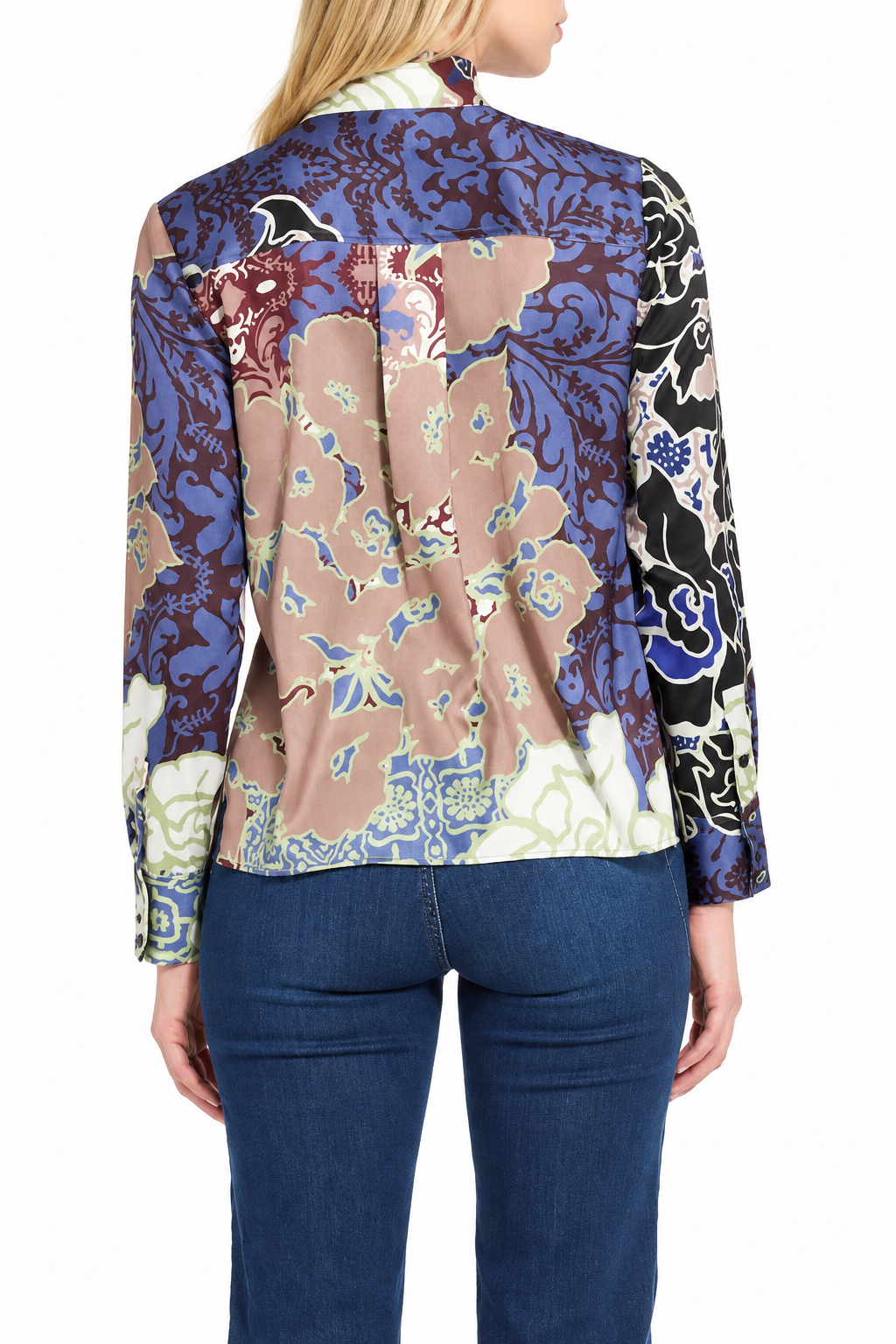 Seraphina Mock Neck Blouse