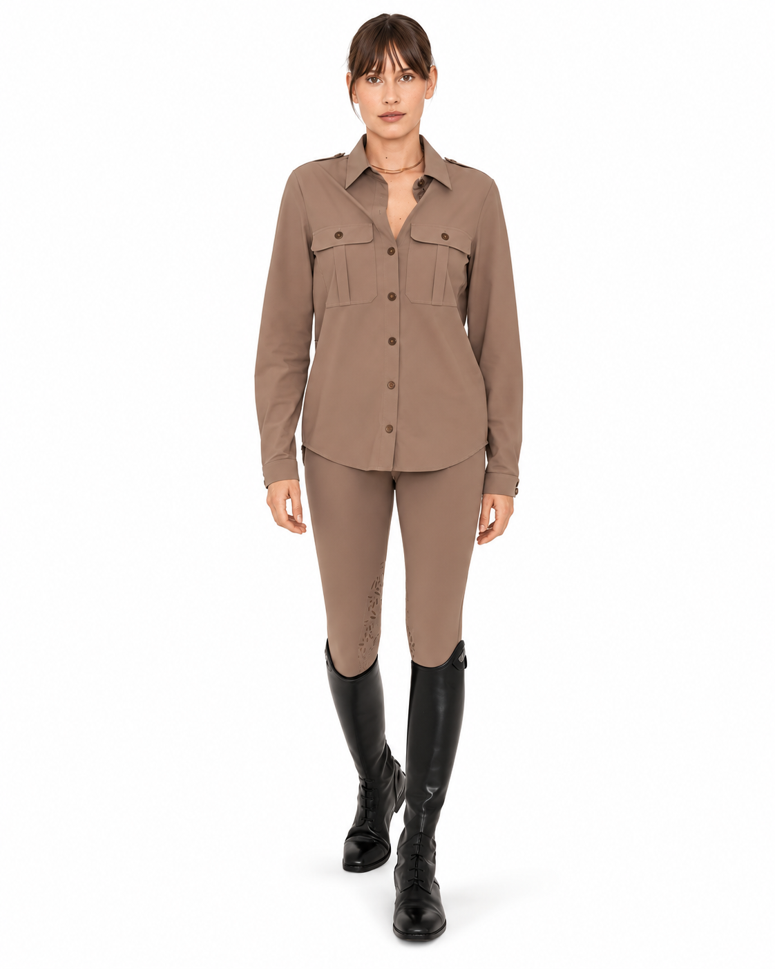 Flowy Technical Equestrian Shirt