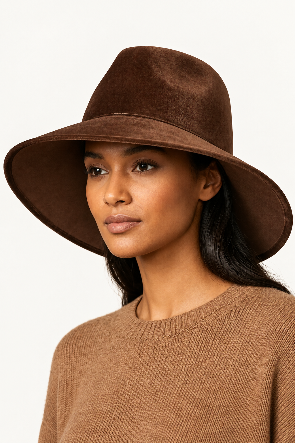 Asymmetrical Felt Hat