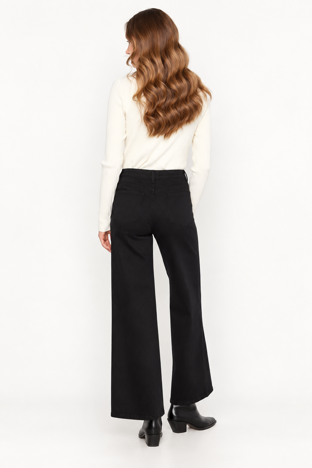 Patch Pocket Wide Leg
