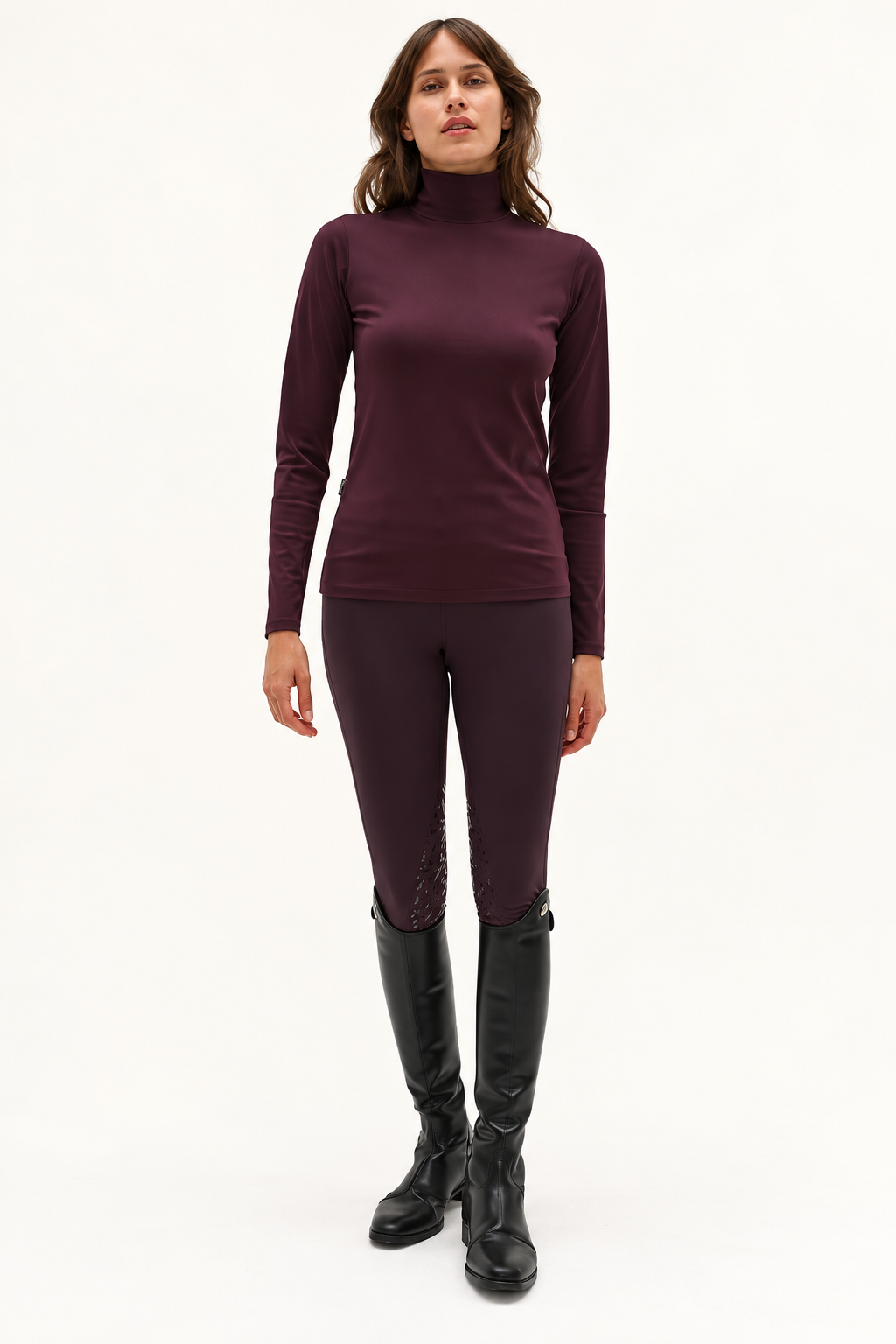 Mock-Neck T-Shirt