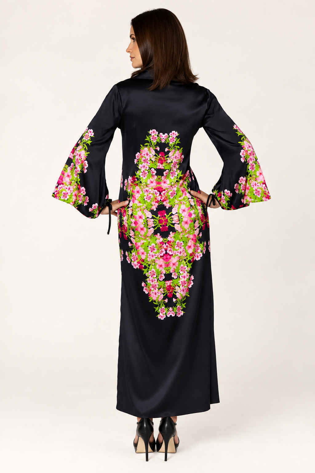 Noir Bloom Dress