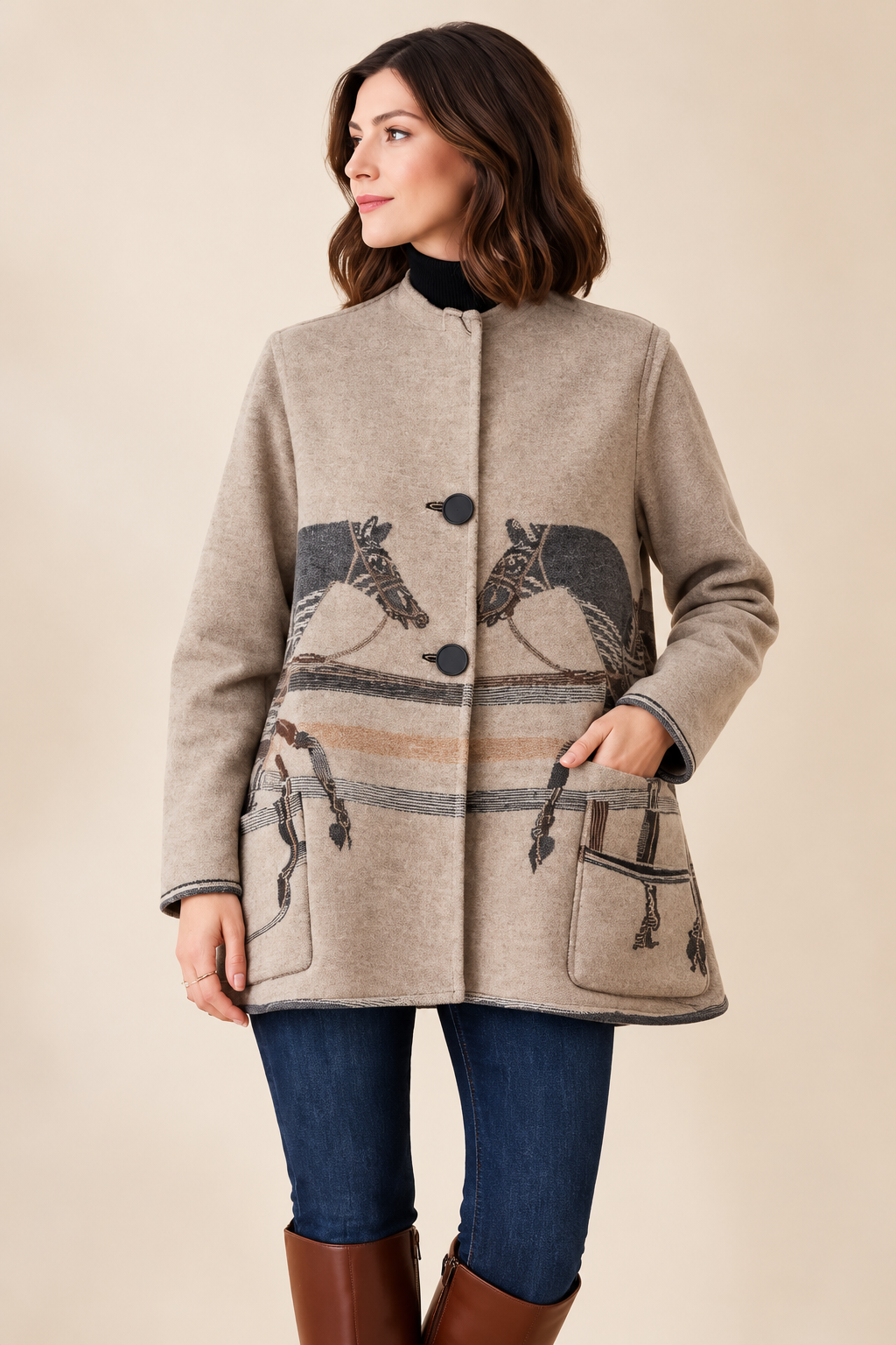 Horse Asymmetric Coat